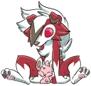 🍴 emoji Lycanrocs Daily Telegram sticker 16 of 18