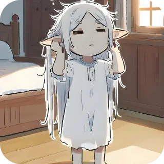 🛋 emoji Frieren Telegram sticker 19 of 30