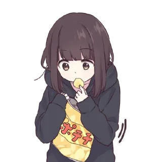 🍟 emoji Valentina Telegram sticker 17 of 29