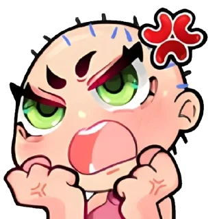 😠 emoji Valentina 𝐁𝐲 [ @StarLilPeep ] Telegram sticker 8 of 42