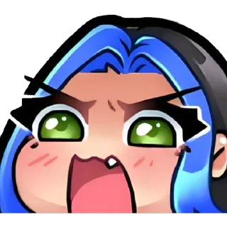 😠 emoji Valentina 𝐁𝐲 [ @StarLilPeep ] Telegram sticker 10 of 42
