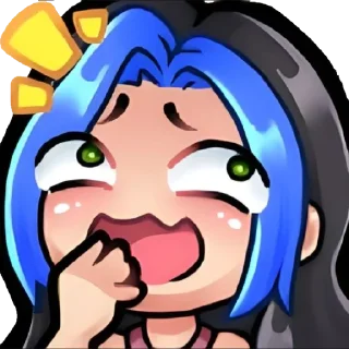 😅 emoji Valentina 𝐁𝐲 [ @StarLilPeep ] Telegram sticker 16 of 42