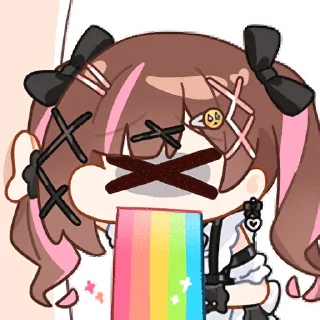 Sticker from 七海 Nana7mi 直播间表情包 2024