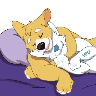 🤗 emoji Duke Corgi Telegram sticker 14 of 120