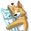 💛 emoji Duke Corgi Telegram sticker 12 of 69
