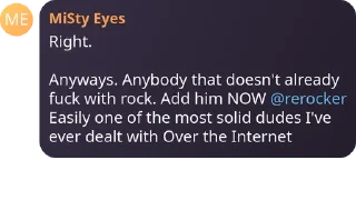 Sticker from Rocks reviews