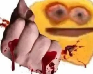 Sticker from Cursed emojis