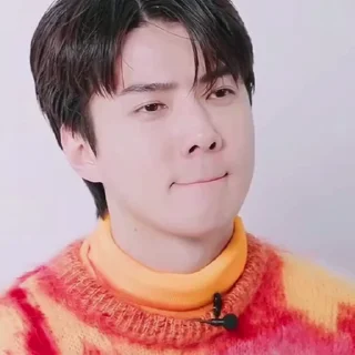 🤨 emoji Sehun • @mstypc Telegram sticker 9 of 37