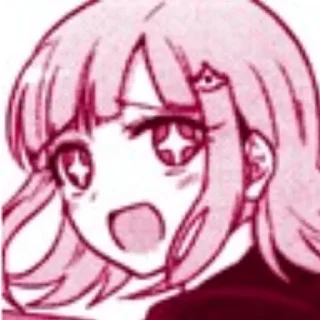 😂 emoji nanami chiaki Telegram sticker 16 of 46