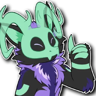 Sticker from Gin lavender