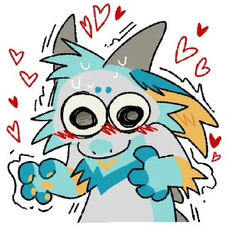 Sticker from Fisher the Dragon