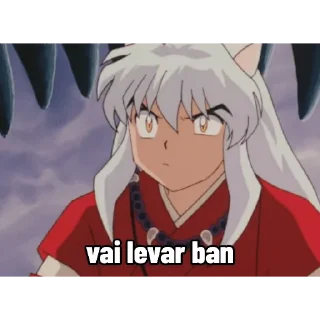 😠 emoji Inuyasha&Yashahime Telegram sticker 17 of 41