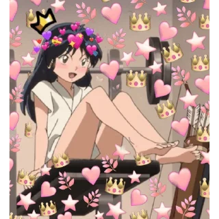 ❤️ emoji Inuyasha&Yashahime Telegram sticker 8 of 41