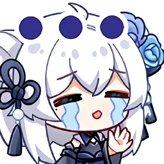 😭 emoji 東雪蓮 Telegram sticker 21 of 25