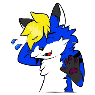 😅 emoji Spike Telegram sticker 21 of 27