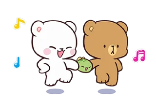 💃 emoji Milk Mocha 3 Telegram sticker 13 of 24
