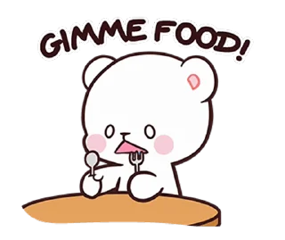 🍽 emoji Milk Mocha 3 Telegram sticker 7 of 24