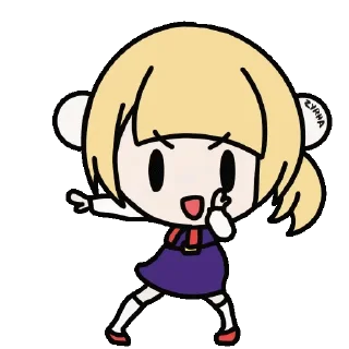 😊 emoji Loli Dance Telegram sticker 14 of 16