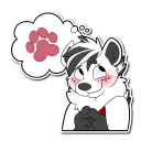 🐾 emoji Cookie Telegram sticker 15 of 36
