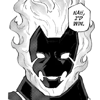 🖼 emoji Nah, I'd Win Telegram sticker 7 of 49