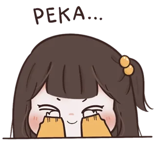 🤪 emoji baby chubby girl 3 — @DARKESTLACE Telegram sticker 16 of 40