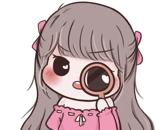 🧸 emoji Baby chubby girl ♡︎ @DARKESTLACE Telegram sticker 22 of 40