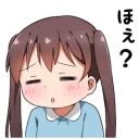 😪 emoji Invective tails [little girl] Telegram sticker 18 of 40