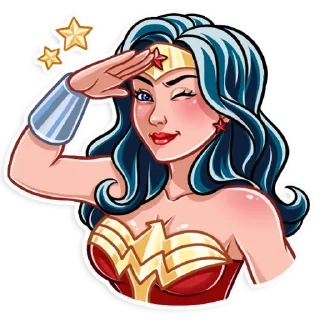 👸 emoji Wonder Woman Telegram sticker 13 of 25