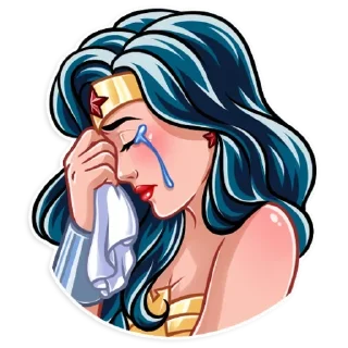👸 emoji Wonder Woman Telegram sticker 8 of 25