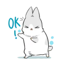 👌 emoji ㄇㄚˊ幾兔 1~3 Telegram sticker 5 of 120