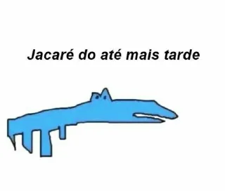 🐊 emoji 🐊THE JACARÉ🐊 @stickersdaManu Telegram sticker 14 of 93