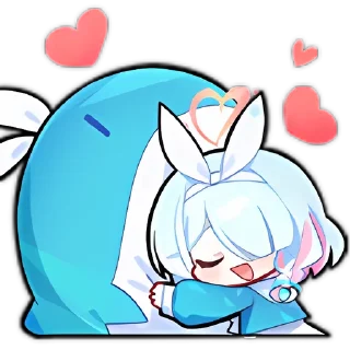 Sticker from 蔚蓝档案 | @SC_StickerLab