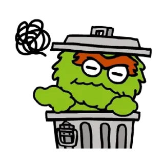 😊 emoji Sesame Street動態貼圖第2彈 Telegram sticker 16 of 24