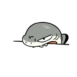 😊 emoji Sharkitty鯊貓 調皮搗蛋動態貼圖 @kal_pc Telegram sticker 8 of 24