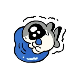 😊 emoji Sharkitty鯊貓 調皮搗蛋動態貼圖 @kal_pc Telegram sticker 10 of 24