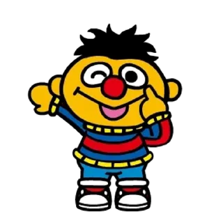 😊 emoji Sesame Street動態貼圖第2彈 Telegram sticker 13 of 24