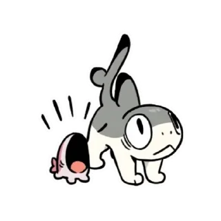 😊 emoji Sharkitty鯊貓 調皮搗蛋動態貼圖 @kal_pc Telegram sticker 21 of 24