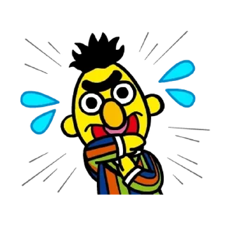 😊 emoji Sesame Street動態貼圖第2彈 Telegram sticker 19 of 24