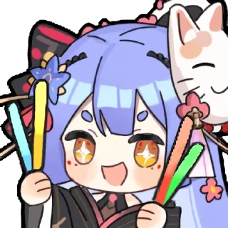 Sticker from 阿梓从小就很可爱 UP 主大表情 @azusa_channel
