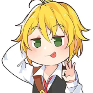 Sticker from Meliodas 💛