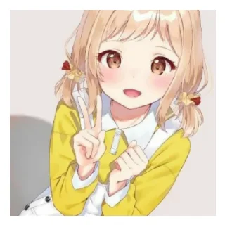 😄 emoji Réna ❤️ autocollants Telegram sticker 16 of 33