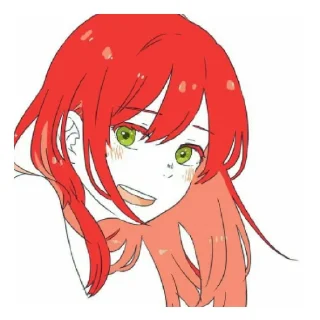 😄 emoji Réna ❤️ autocollants Telegram sticker 8 of 33