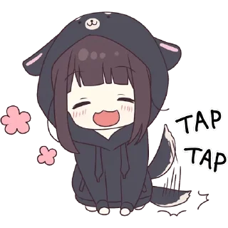 😝 emoji Waifus Randoms Telegram sticker 21 of 43
