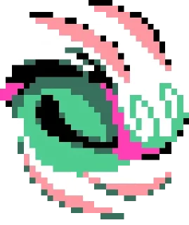 Sticker from Ralsei Sprites