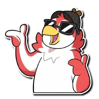 😎 emoji Pepper Telegram sticker 14 of 16