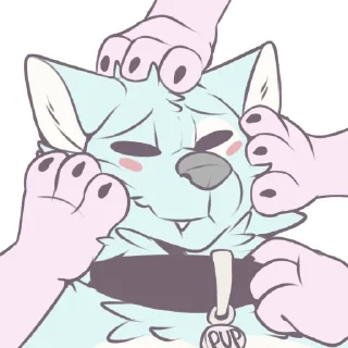 Sticker from Pup