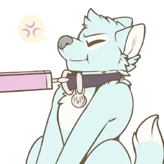 Sticker from Pup