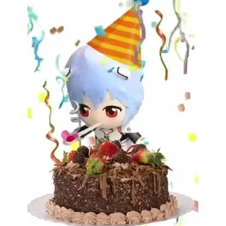 🎂 emoji Memes quando minha esquizofrênia está baixa Telegram sticker 23 of 120