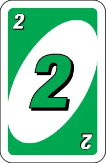 💚 emoji Uno Cards Telegram sticker 16 of 108