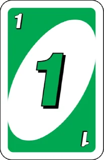 💚 emoji Uno Cards Telegram sticker 15 of 108